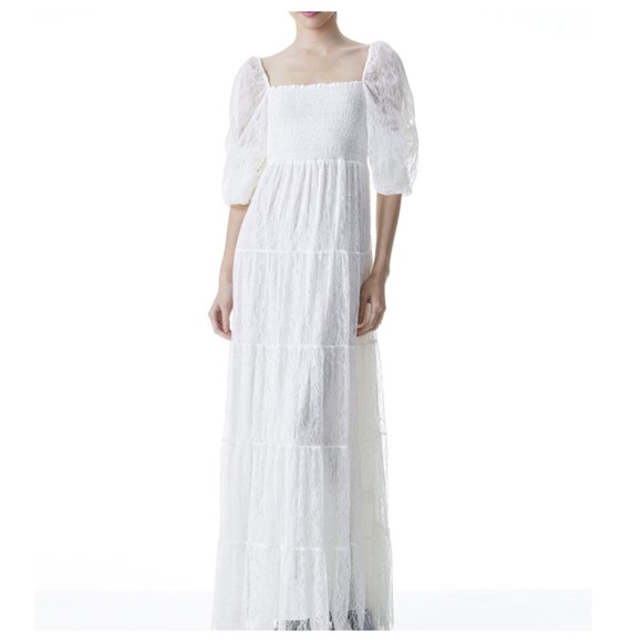 ALICE + OLIVIA Cooper Lace Maxi Dress - Picture 5 of 10